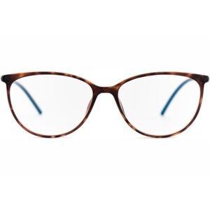 eyerim collection Elara Shiny Brown Havana Screen Glasses - ONE SIZE (54)