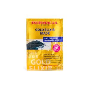 Dermacol Gold Elixir omlazující maska s kaviárem