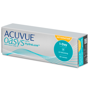 Acuvue Oasys 1-Day with HydraLuxe for Astigmatism (30 čoček)