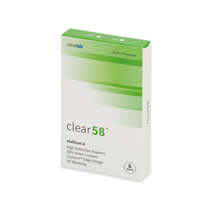 Clear 58 (6 čoček)